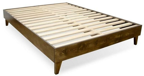 Kotter Home Solid Wood Mid-century Platform Bed